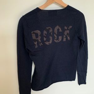 Blue Mérinos wool sweater Zadig & Voltaire